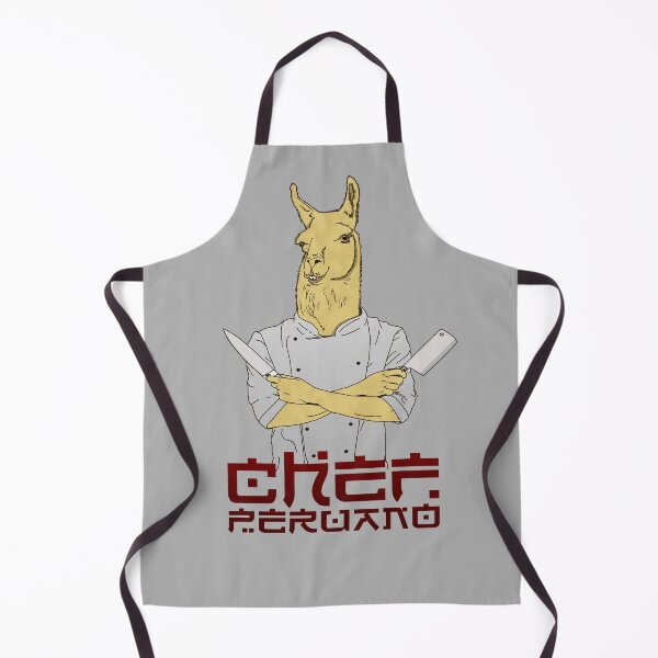 Item preview, Peruvian chef designed and sold by Mixelatin-Art.