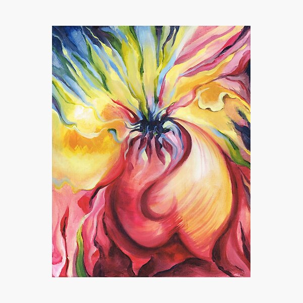 Abstract Stress Photographic Print