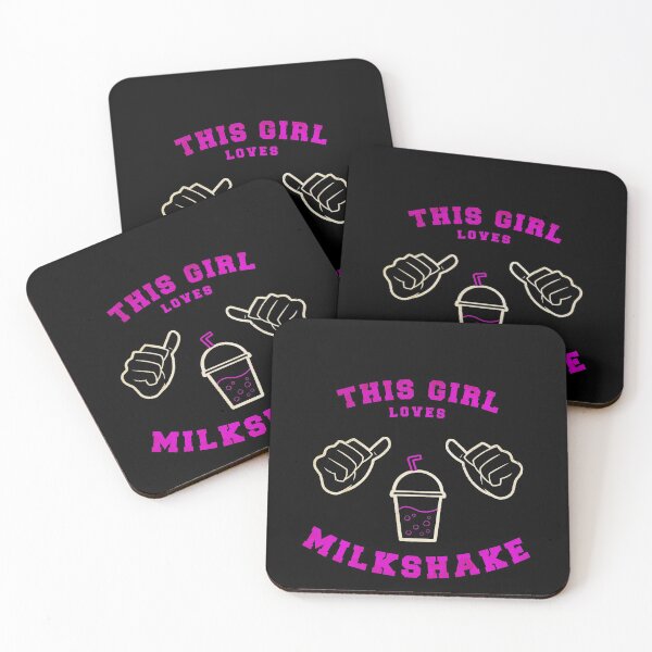 Item preview, This Girl Loves Milkshake - Funny Food designed and sold by RedQuality.