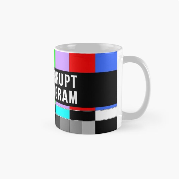 Item preview, We Interrupt This Program - No Signal designed and sold by T-shirt For You.