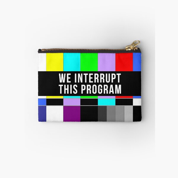 Item preview, We Interrupt This Program - No Signal designed and sold by T-shirt For You.