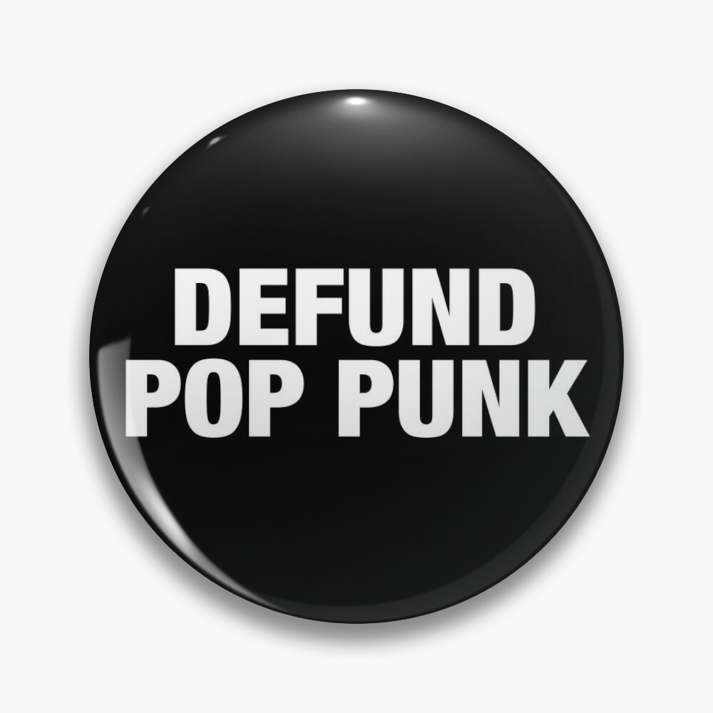 Pop Punk Logo Pin-Back Buttons