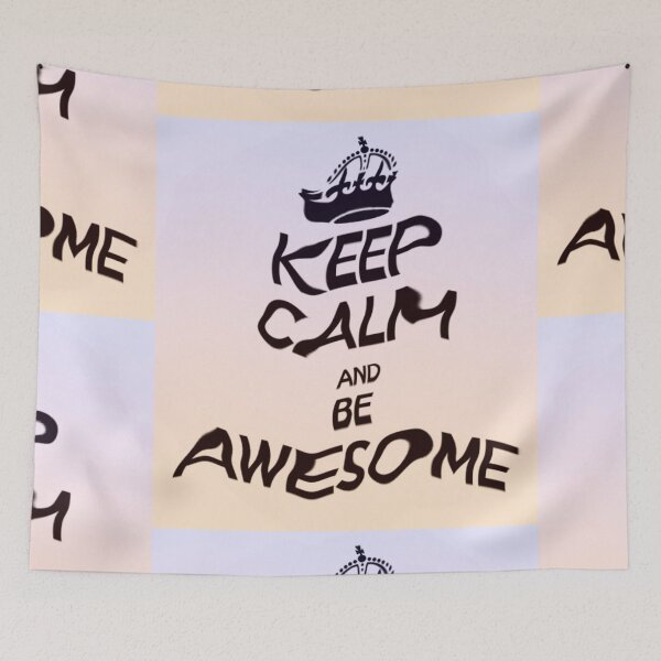 Item preview, Keep calm and be awesome designed and sold by Creativeart1974.