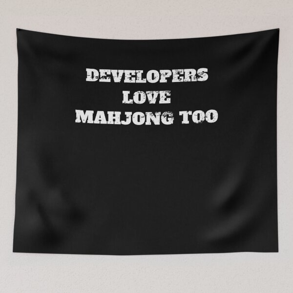 Item preview, mahjong developers love too game Retro Vintage designed and sold by Jeangel97.
