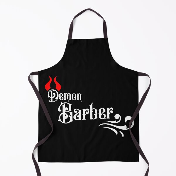 Item preview, Demon Barber Barbering Puns designed and sold by RomeoSketches.