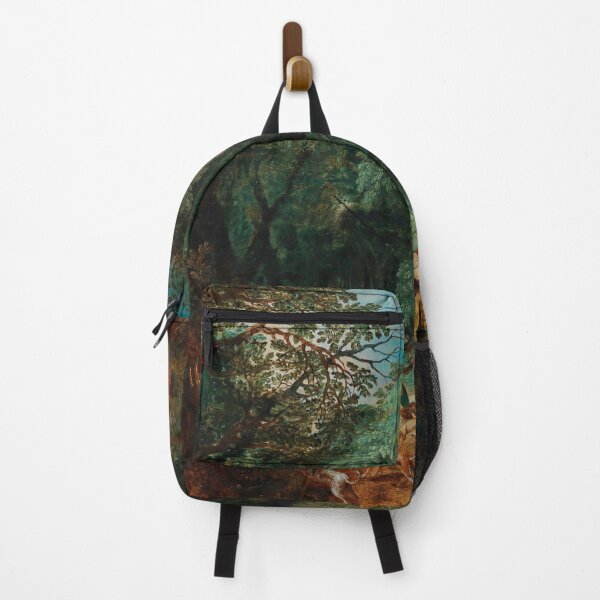 Item preview, Abraham Govaerts (ca. 1589 - 1626) -  A forest landscape with a bear hunt designed and sold by VISIBLECREATION.