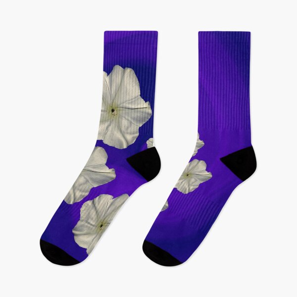 Item preview, Spiral Moon Flower Purple/Blue Swirl designed and sold by Roanemermaid.