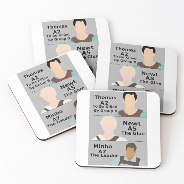 Item preview, the maze runner subjects designed and sold by MagicDinoz.