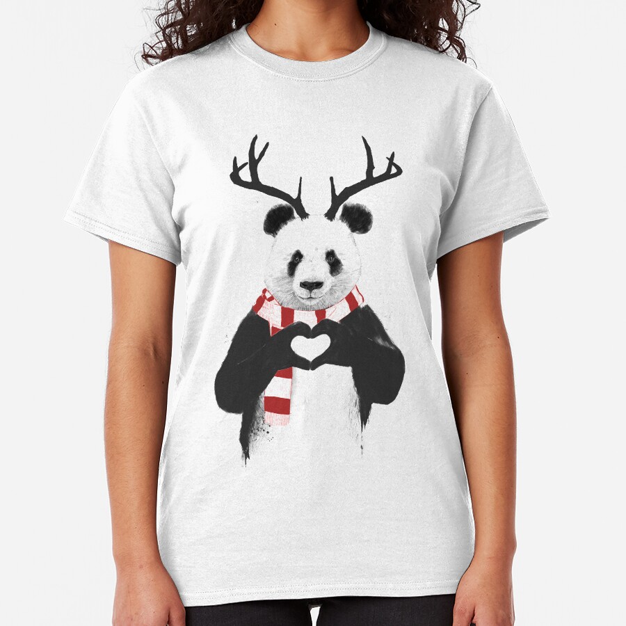 Xmas panda Classic T-Shirt