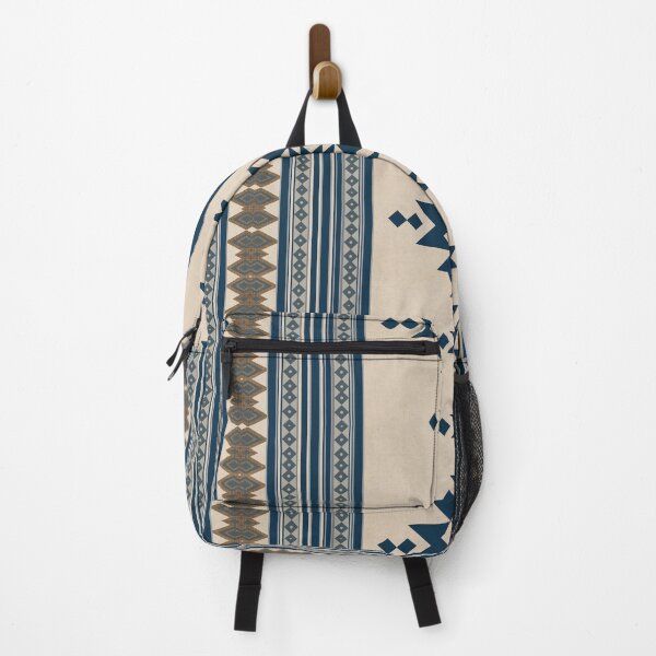Item preview, Navy Beige Tribal Pattern designed and sold by Sheila Wenzel Ganny.