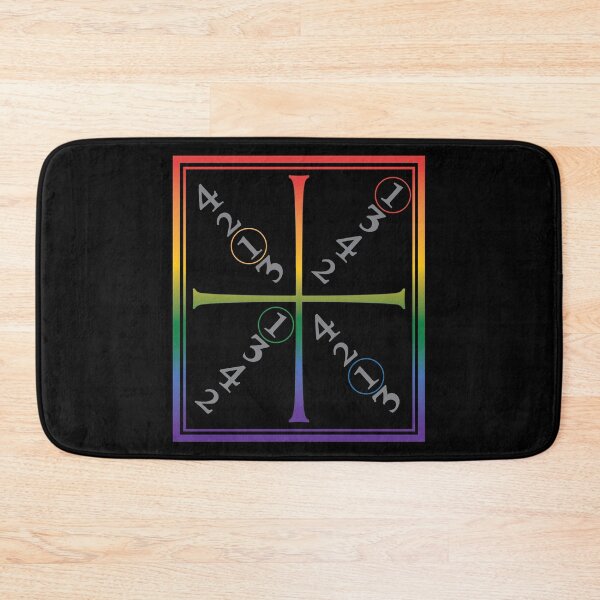 Item preview, Meyer square (pride) designed and sold by DoodleThrift.