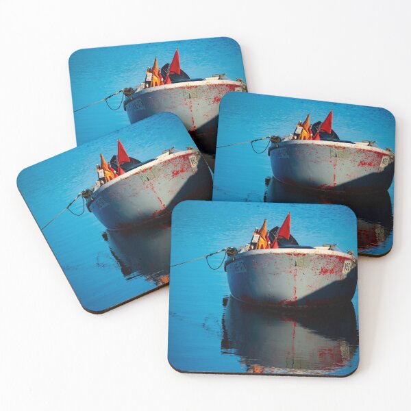 Item preview, Barco degradado reflejado en la luz del atardecer designed and sold by Michael Brewer.