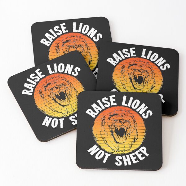 Item preview, Raise Lions Not Sheep Cool Silhouette  designed and sold by LeGND.