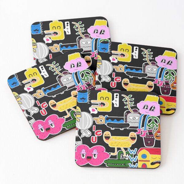 Item preview, Video Games / Cartoon Inspired Doodles designed and sold by MelocotonDreams.