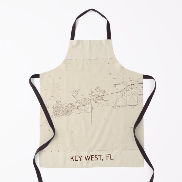 Item preview, Key West, FL Vintage Mapa topográfico designed and sold by PGHPhotoCo.