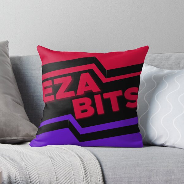 EZA Bits Throw Pillow