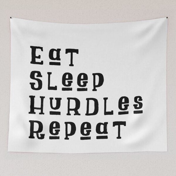 Item preview, Eat Sleep Hurdles Repeat designed and sold by GAR5.