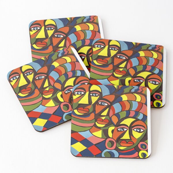 Item preview, Black Women Abstract designed and sold by WowAllinOne.