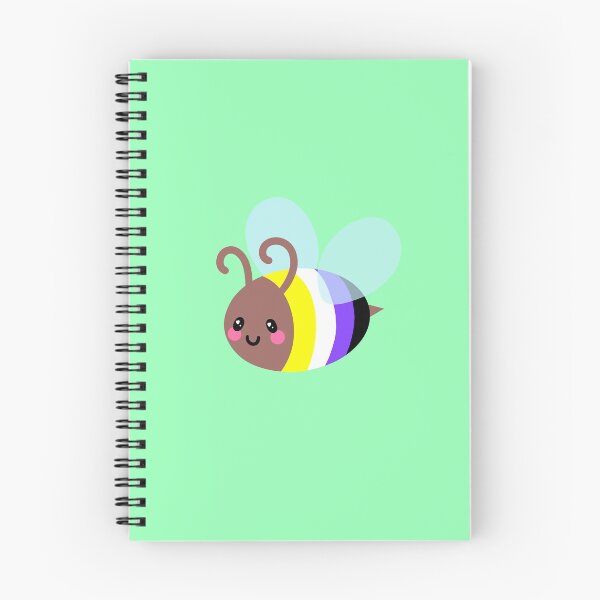 Item preview, non binary bee designed and sold by carliemcinroy.