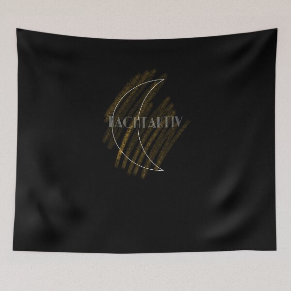 Item preview, Nocturnal Moon Gold Abstract designed and sold by AOCreativeProd.