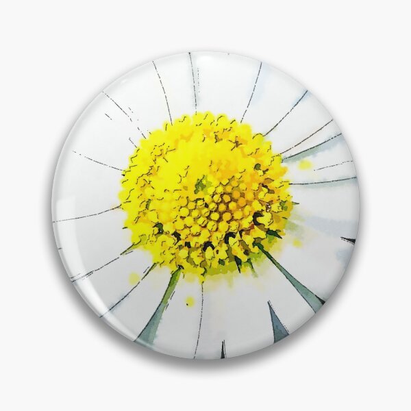 Item preview, Single Daisy Watercolor designed and sold by Terry Bain.
