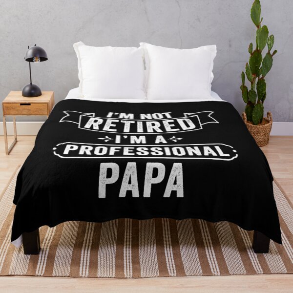 Item preview, i'm not retired i'm professional papa funny shirt gift for retired men, teacher, husband, father, grandpa shirt funny papa gift designed and sold by dianoo.