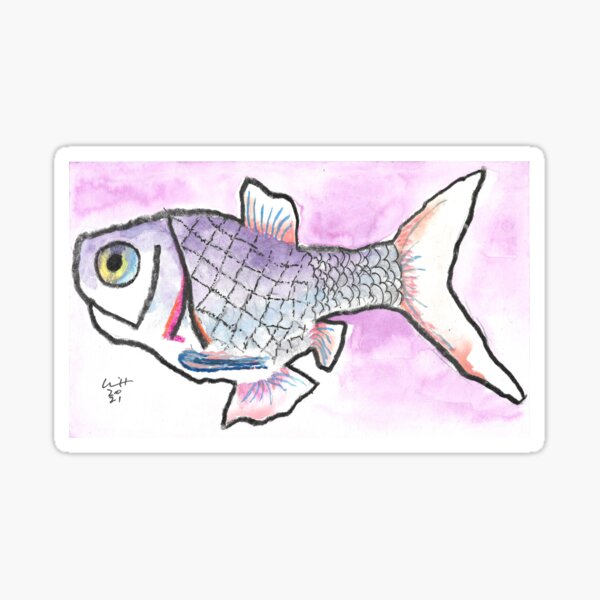 watercolour 3 Sticker