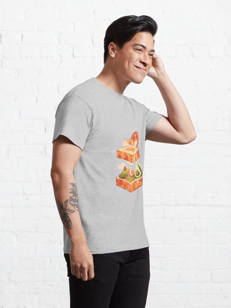 Vista alternativa de Camiseta clásica Equipo de aguacate