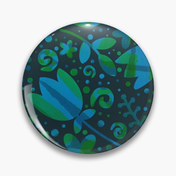 Item preview, Blue gel floral designed and sold by Diana Garrison.