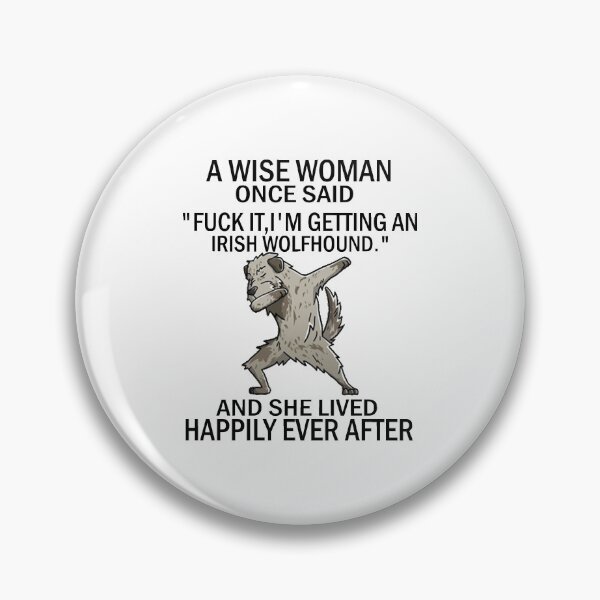 Item preview, Funny Irish Wolfhound Dog Mom gift For Women - A Wise Woman One Said designed and sold by farare2.