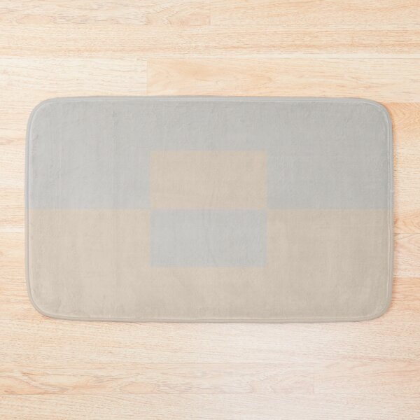 Item preview, Light Beige Gray Minimal Square Design 2 2021 Color of the Year Uptown Ecru and Swedish Grey designed and sold by ColorOfTheYears.