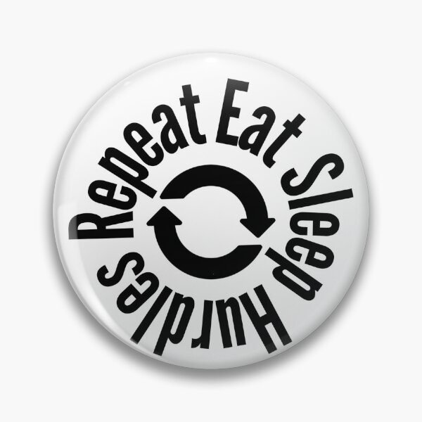 Item preview, Eat Sleep Hurdles Repeat designed and sold by GAR5.