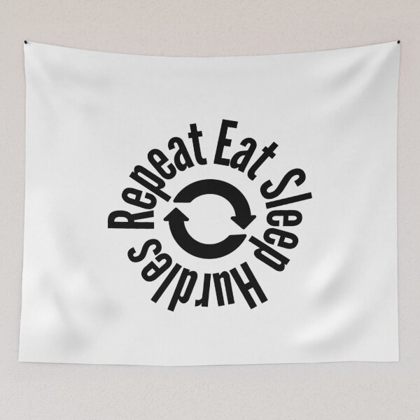 Item preview, Eat Sleep Hurdles Repeat designed and sold by GAR5.