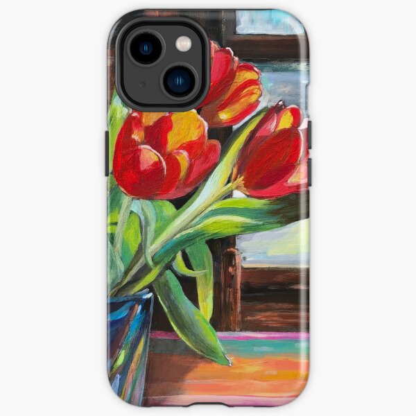 Pretty Tulips iPhone Tough Case