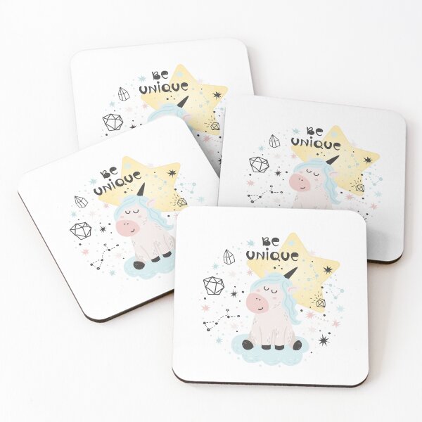 Item preview, Be Unique Like Unicorn designed and sold by WildingClan.