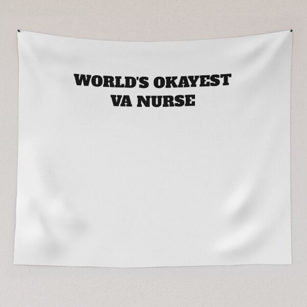 Item preview, World's okayest VA nurse health designed and sold by Jeangel97.
