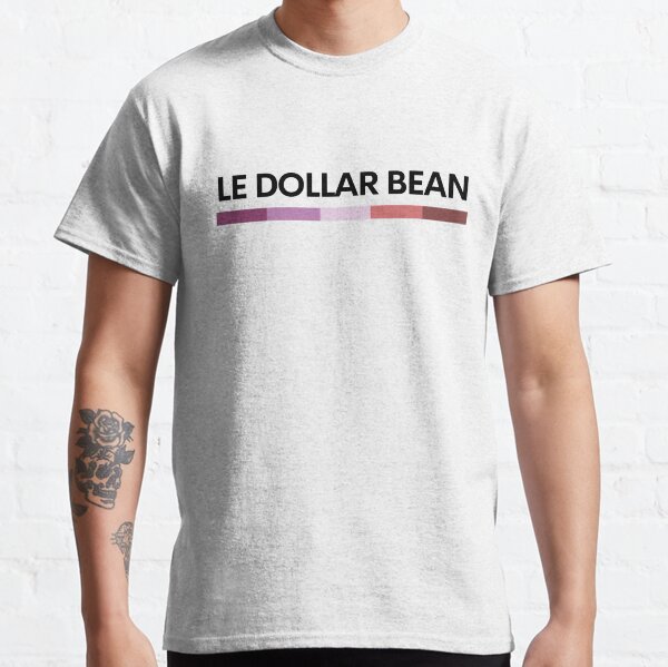 Le Dollar Bean Funny Les Bean Lesbian Tik Tok Camiseta Camiseta clásica