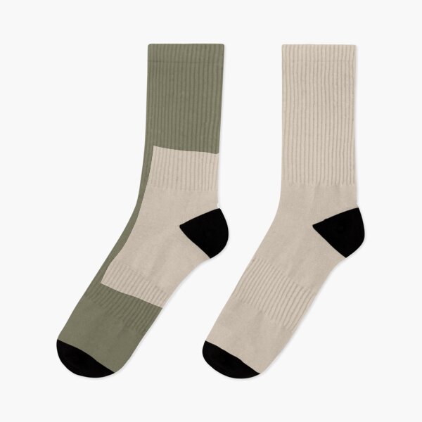 Item preview, Light Beige Green Minimal Square Design 2021 Color of the Year Uptown Ecru and Sage designed and sold by ColorOfTheYears.