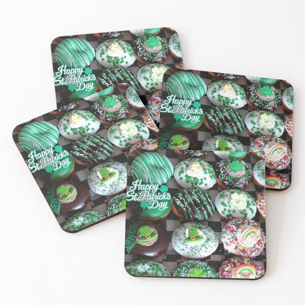 Item preview, Happy St. Patrick's Day Donuts designed and sold by naturecdesigns.