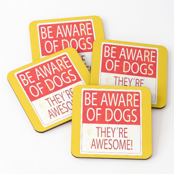 Item preview, Be Aware of Dogs designed and sold by LastTsunamiApparel.