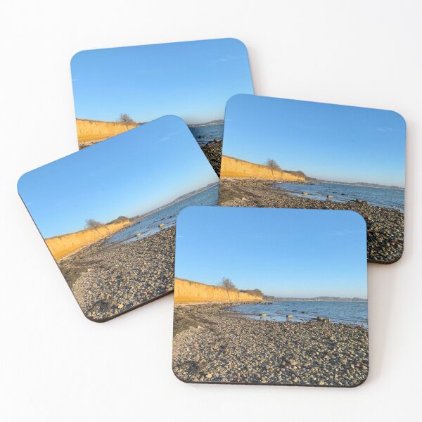 Item preview, Yellow cliffs lining a rocky beach on Rügen Island, Germany designed and sold by Michael Brewer.