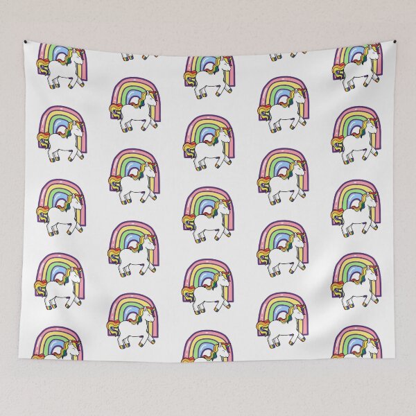 Item preview, Wishing Rainbow And Unicorn designed and sold by WildingClan.