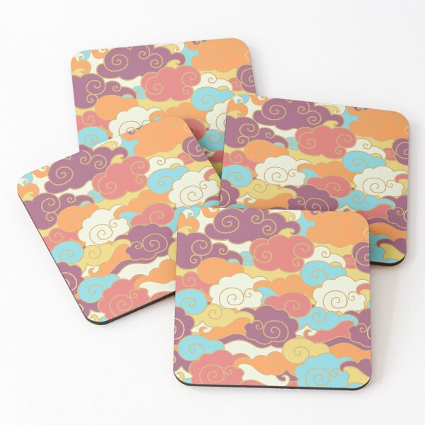 Item preview, Clouds are Fabulous! Dawn Sky cloud pattern designed and sold by REFCreative.