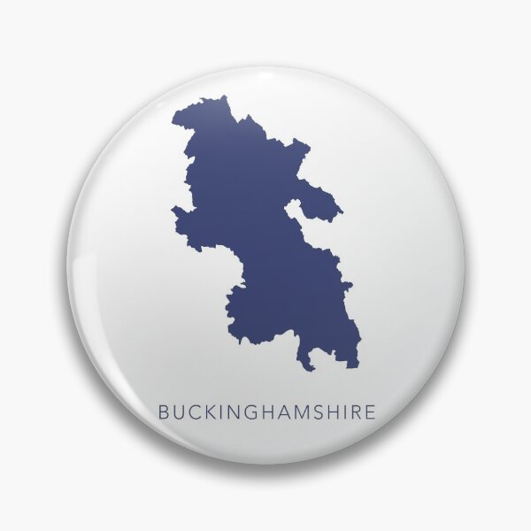 Item preview,  Map of Buckinghamshire UK designed and sold by By-Danni-Marie.