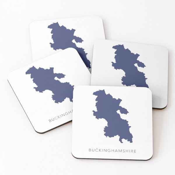 Item preview,  Map of Buckinghamshire UK designed and sold by By-Danni-Marie.