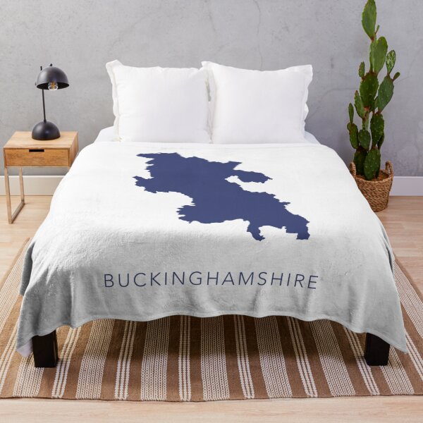 Item preview,  Map of Buckinghamshire UK designed and sold by By-Danni-Marie.