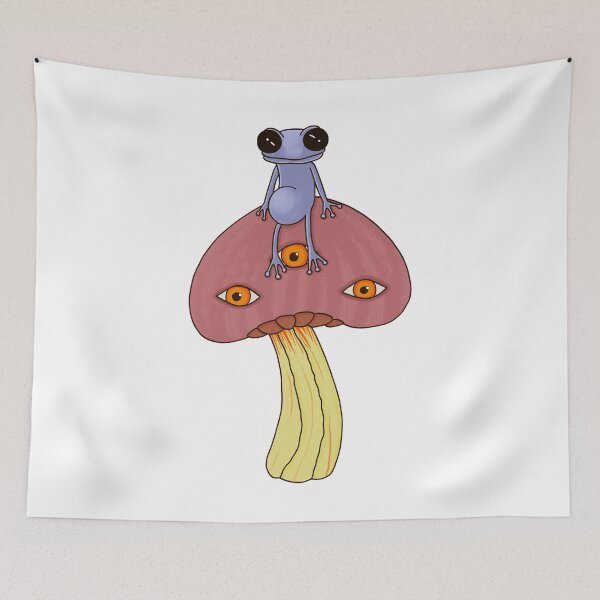 Item preview, LA RANA Y EL SETA DE TRES OJOS designed and sold by McCallister Sumsion.