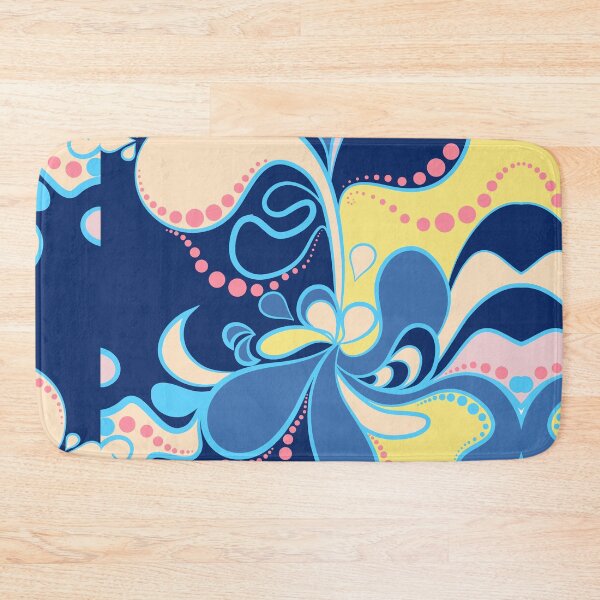 Item preview, Summer Beach Sea Floral Warm Swirl Pattern designed and sold by PY Tees.