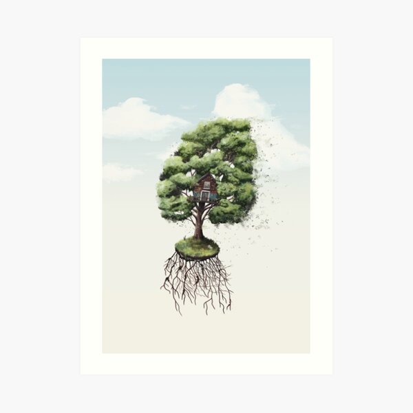 Wanderers Retreat Art Print