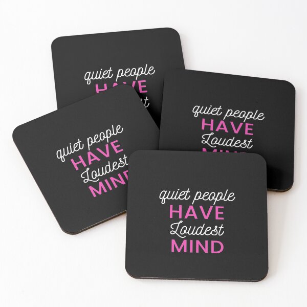 Item preview, Quiet people have loudest mind designed and sold by Kpnuts1.